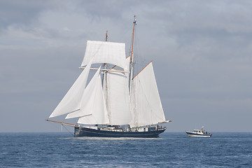 Image showing Schooner and cutter