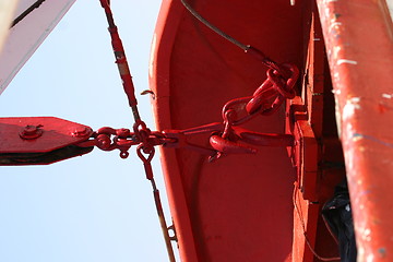 Image showing maritime detail from lifeboat