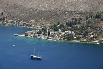 Image showing Symi island greece view