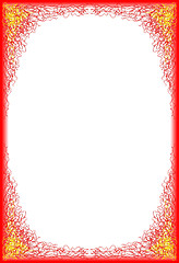 Image showing Red frame