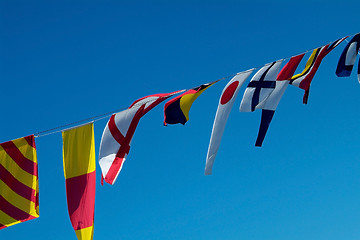 Image showing Signal flags