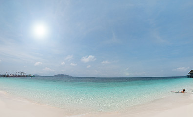 Image showing Paradise beach