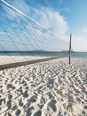 Image showing Beach volley