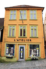 Image showing Town house in Stavanger. Norway.