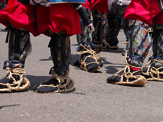 Image showing Traditional Japanese infantry footwear