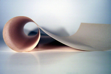 Image showing rolled paper