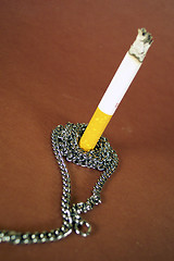 Image showing chained cigarette