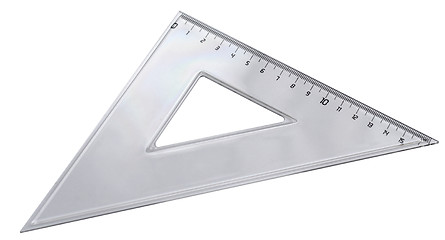 Image showing plastic ruler