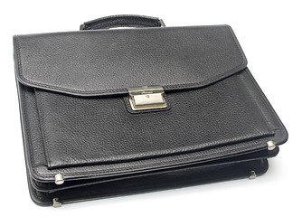 Image showing leather briefcase