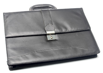 Image showing leather briefcase