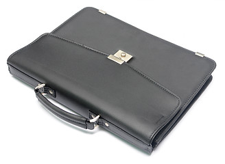 Image showing leather briefcase