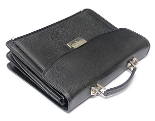 Image showing leather briefcase