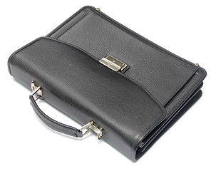 Image showing leather briefcase