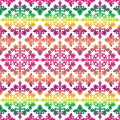 Image showing Seamless floral pattern