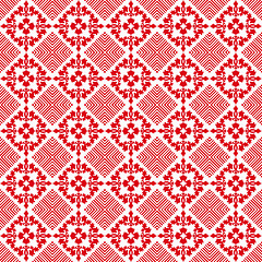 Image showing Seamless floral pattern