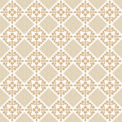 Image showing Seamless floral pattern