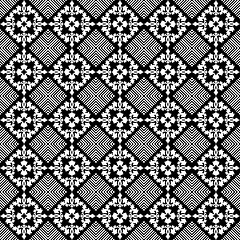 Image showing Seamless floral pattern