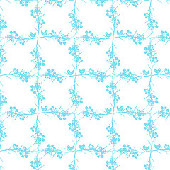 Image showing Seamless floral pattern