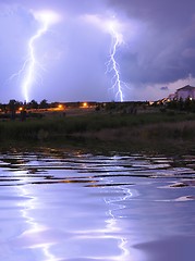 Image showing lightning