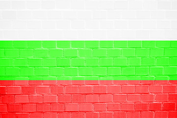 Image showing flag of bulgaria