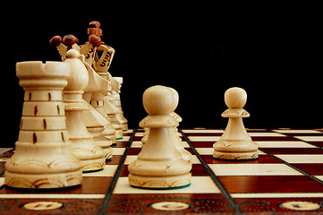 Image showing chess conflict