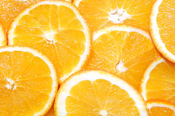 Image showing orange fruit background