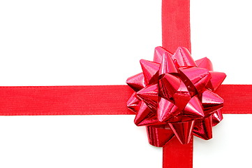 Image showing Christmas Gift with ribbon