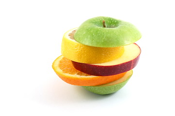 Image showing Apple on white background