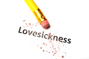 Image showing lovesickness