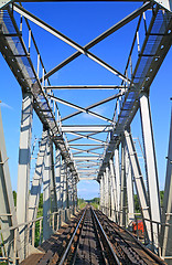 Image showing railway bridge 