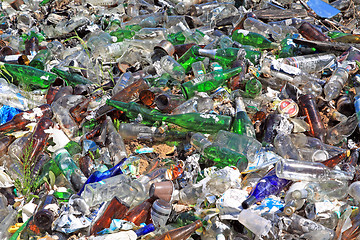 Image showing garbage pit