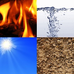 Image showing the four elements