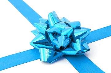 Image showing Christmas Gift with ribbon