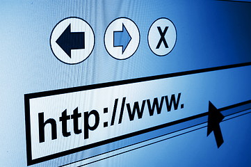 Image showing internet browser