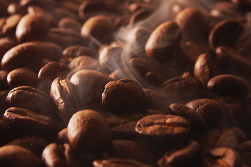 Image showing roasting coffee