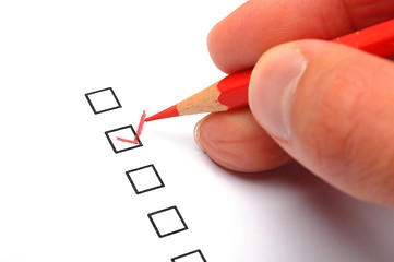 Image showing customer survey