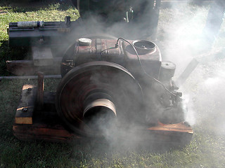 Image showing Old engine