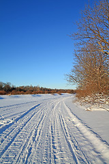 Image showing winter road