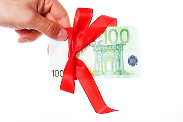 Image showing money present