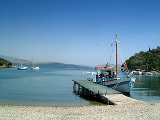 Image showing Agios Stephanos taverna jetty