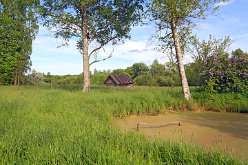 Image showing old house in abandoned village