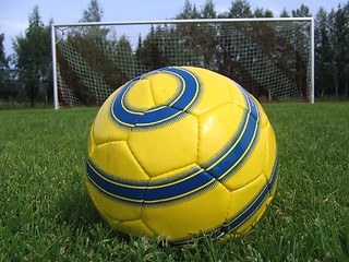 Image showing Soccer penalty