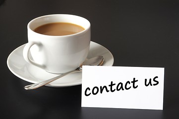 Image showing contact us