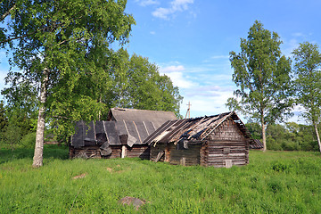 Image showing old house in abandoned village