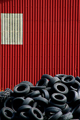 Image showing tire wall