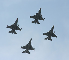 Image showing jet fighters