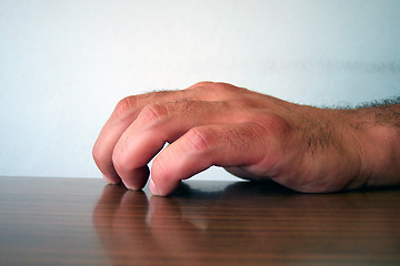 Image showing bent hand