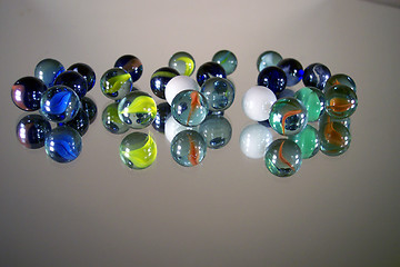 Image showing group of marbles