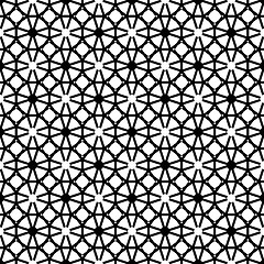 Image showing Seamless geometric pattern