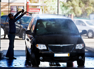 Image showing Car wash